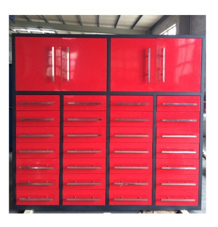 Efficiently Organize Your Tools with Heavy-duty Stainless Steel Lockable Cabinets
