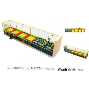 China China Supply 32M2  Indoor CE Certified Trampoline Park Factory Price for Children & Adults supplier