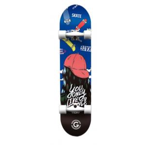 Compact 7ply Canadian Maple Custom Complete Skateboards 80cm Length