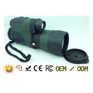 4X50 Handheld Military Night Vision Monocular Telescope With IR Device And Video Line