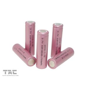 China AA Rechargeable Batteries 700mAh Lithium ion Cylindrical ICR14500 Cell supplier