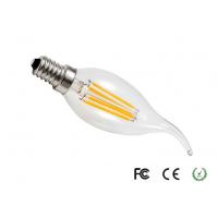 China Energy Saving 4w e14 Led Candle Bulbs Filament Led Lamp For Living Rooms on sale