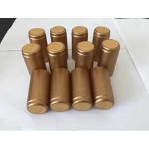 Gold  PVC Shrink Capsules for Vodka (size 31.5 X 60mm)