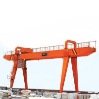 China 4 Wheels 150T Double Girder Goliath Crane With Trolley on sale