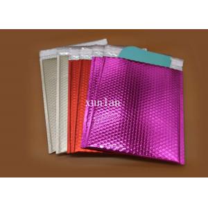 China Multicolor Recyclable Shipping Bubble Mailers Offset Printing For Posting Tape supplier
