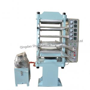 China Hydraulic Press Rubber Tiles Plate Vulcanizing Press / Tile Making Equipment (XLB-D550) supplier