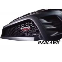 China TRD Toyota Hilux Custom Grill Mesh , Custom Truck Grilles With Red TRD Lettering on sale