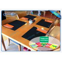 China AZO FREE Panton Matched Non Woven Round Tablecloth For Dining Table on sale