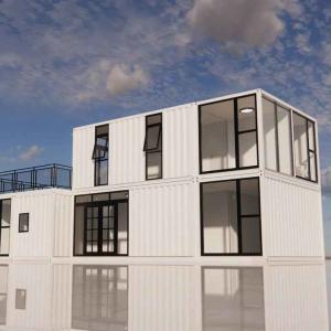 China Double Story Modular House  For Office And Prefabricated House For Rent supplier