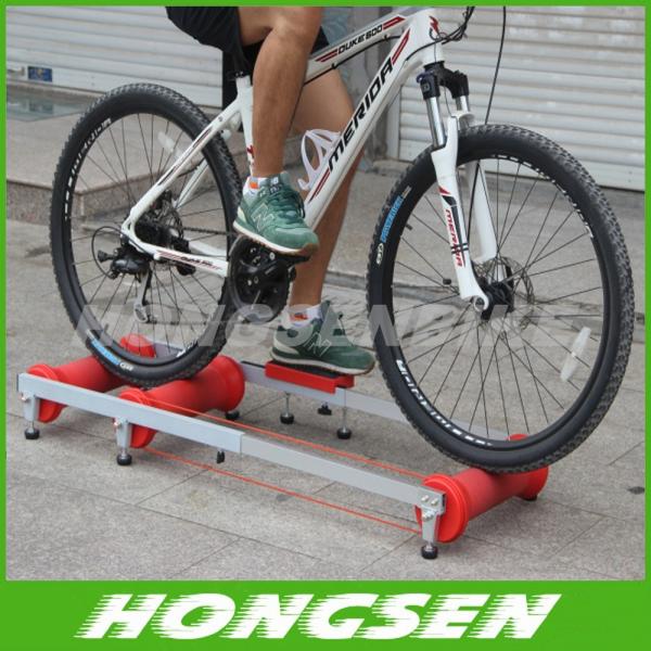 Execise colorful alloy bike roller trainers for fitness in home