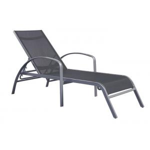 Aluminum / Teslin All Weather Poolside Outdoor Chaise Lounge