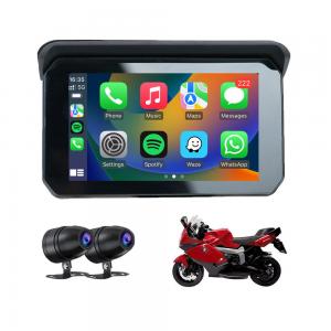 China 5 Inch Motorcycle GPS Navigation Waterproof Motor Navigator Android Auto Screen 1920*1080 supplier