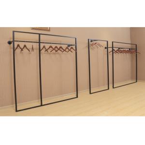 Lightweight Wall Mounted Garment Rack  , Clothing Shop Wall Mounted Shelving Simple Style