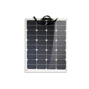 China Flexible Solar Panel 65W 24V/12V Monocrystalline Bendable - 65 Watt 12Volt Semi-Flexible Mono Solar Panels C supplier