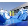 China Amusement Park Inflatable Water Slide Pool Customized Size wholesale