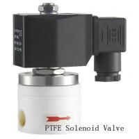 China Direct Acting PTFE Solenoid Valve Electric Air Solenoid Valve 3/4 Inch on sale