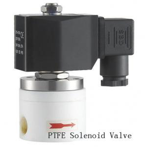 Direct Acting PTFE Solenoid Valve Electric Air Solenoid Valve 3/4 Inch