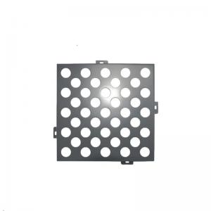 Modern Punching Perforated Aluminum Ceiling Board Artistic Metal Acoustic Ceiling Panels