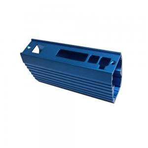 China CNC Machining Aluminum Extrusion Profiles Printing Blue Non - Standard OEM supplier