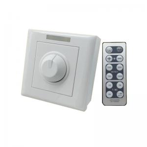 IR Remote LED Light Lamp Brightness Adjustable Wall Dimmer Knob Controller AC85-265V