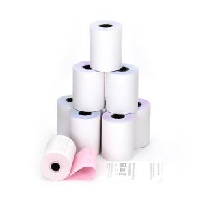 China 4 Production Lines NCR Paper Jumbo Paper Roll For Printing 2 Part Reverse Carbonless Paper supplier
