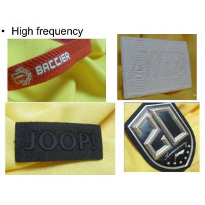 Branded Name Silicone Clothing Badges Patches , Custom Rubber  Patches Mirco Injection