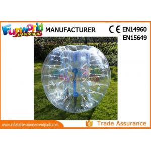 1.2m Diameter Bumper Soccer Inflatable Zorb Ball With Silk Paiting Logo