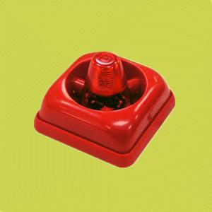 Alarm Siren Electronic Fire Bell Featuring with Strobe LED Alarm Siren Fire Bell