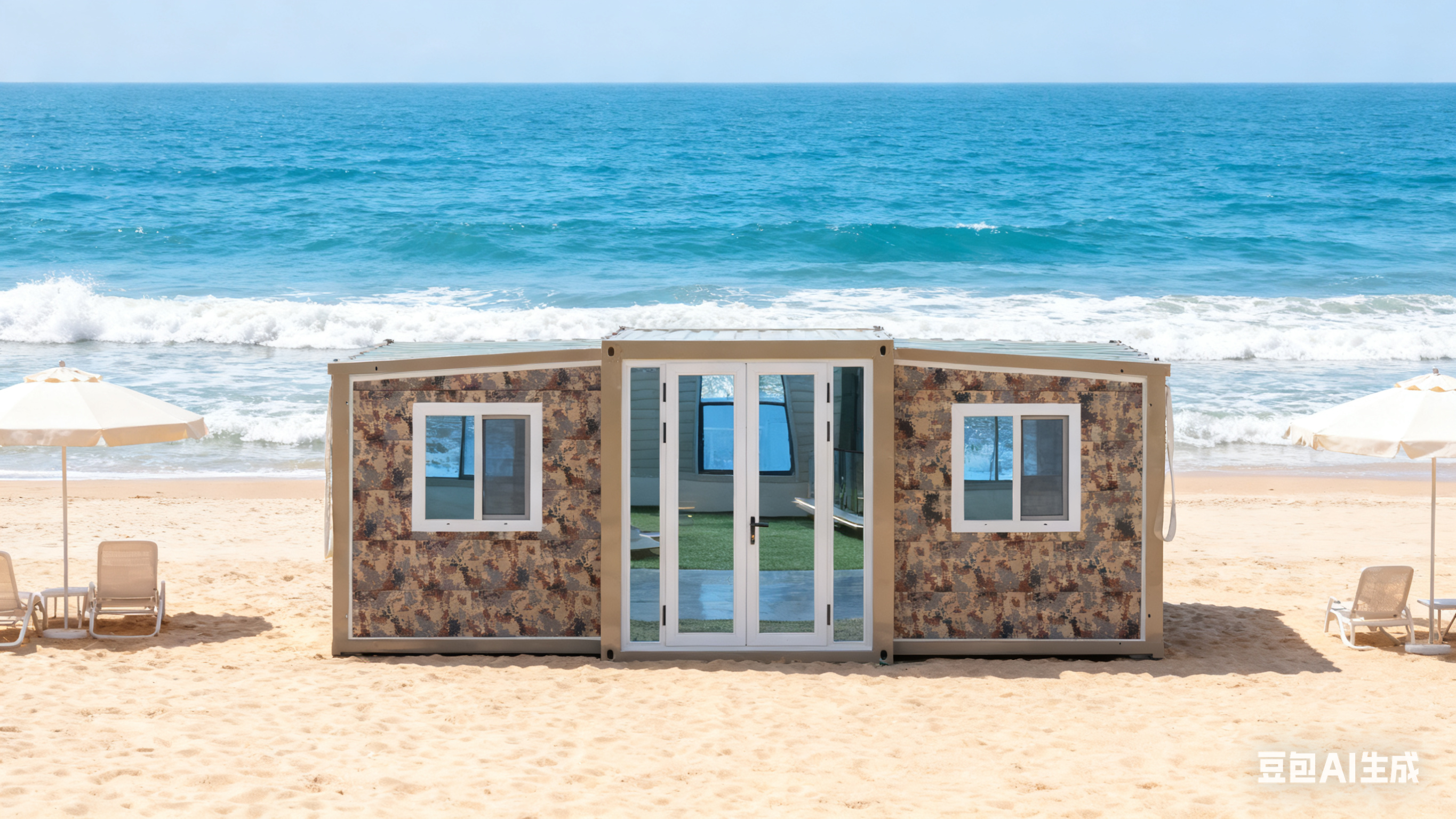 China Contenedor plegable de 20 pies personalizable con techo de doble pendiente, fácil de enviar wholesale