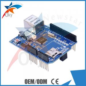 China Micro-SD Arduino Shield , Ethernet W5100 Sheild Network Expansion Board supplier