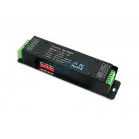 China 5 ~ 24V 15A LED Controller CV RGB DMX Decoder With Green Terminal DMX512 Socket on sale