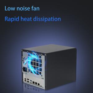 China NAS Server N100 6-Bay Host Interface NAS Network Attached Storage Enclosure wholesale