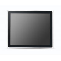 China Aluminum Alloy Pure Flat Bezel IP65 Front Resistive Pcap Touch Industrial PC Panel Mounted PC on sale