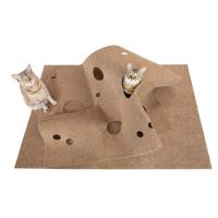 China Thermally Insulated Base Cat Activity Play Mat Fun Interactive Play Training Scratching on sale