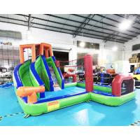 China Big Pool Kids Slide Bouncer Outdoor Inflatable Water Slides on sale