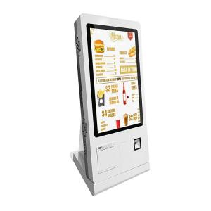 China Interactive Self Ordering Kiosk Payment Restaurant Self Service Kiosk Pos Terminal supplier