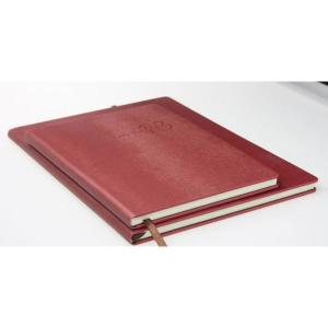 Pearl Squirrel Stripe Color PU Softcover Stone Paper Notebook Waterproof A4/5/6/7 Size