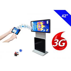 3G Digital Signage Monitor Display , LCD Digital Signage Advertising Display player