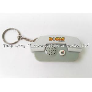 China Customized Mold Telephone Shaped Music Sound Keychain For Promotional Gifts supplier