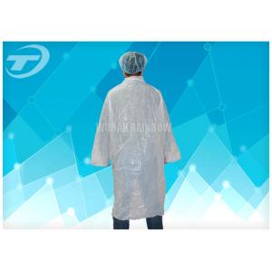 China Non - Woven Lab Cloth Surgical Gowns With  Fastening Soft And Breathable supplier
