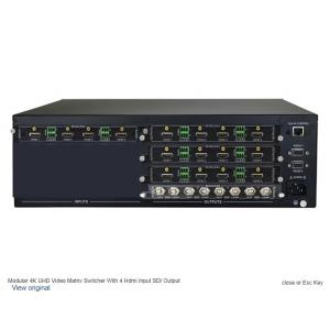Professional Video Matrix Switcher with Up To 1080p Resolution and HDCP2.2 Support