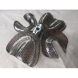 Non Toxic Dental Impression Trays Silver Appearance ISO Certificated