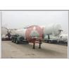 98% Sulfuric Acid Chemical Tank Trailer 21000L 11800x2500x3000mm Special Design