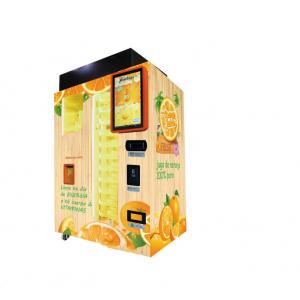 Hotels Fresh Juice Vending Machine 1500W Fresh Pressed Stainless Steel Customized