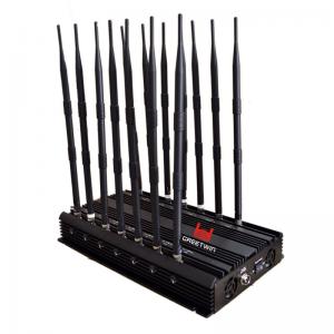 China 5G Drone Frequency Scrambler 5.8G 2.4G Portable RF Jammer For Drones supplier