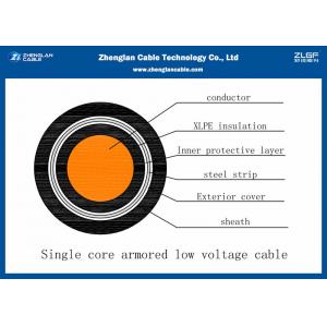 Nominal Section：1*50~1*1000mm² 1 Core Al/CU XLPE Insulated, Steel Tape Armoured, PVC Sheathed Power Cable(NA2XBY/NAYBY)