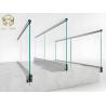 China Modern Slim-Profile Aluminum Glass Fence System With Hidden Clamps wholesale