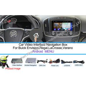 China WIFI / TMC Android Car Interface Multimedia Navigation System For Buick 800 * 480 supplier