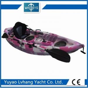 China Roto - Molded 12 Foot Sit On Top Kayak , Single Person Sit On Top Touring Kayak Fast Speed supplier