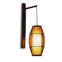 China Chinese retro solid wood wall lamp - Hotel Bamboo corridor lamp -antique bamboo lantern wall lamp on sale